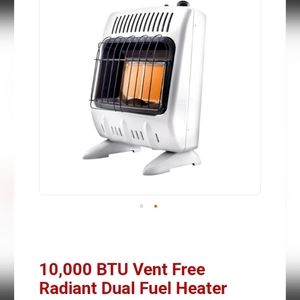 Mr heater 10000 btu propane or natural gas
